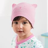 Tchibo 2 Adet Bere Baskılı ve kulaklı pembe ve n 48
