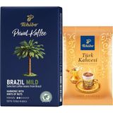 Tchibo Brazil Mild Öğütülmüş Filtre Kahve 250 gr & Türk Kahvesi 100 gr - 350 gr - Espresso