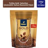 Tchibo Gold Çözünebilir Kahve Ekonomik Paket 150 gr x 12 Adet - 1 Adet