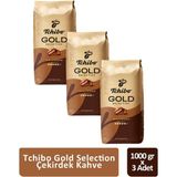 Tchibo Gold Selection Çekirdek Kahve 1000 gr x 3 Adet - 1 kg