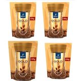 Tchibo Gold Selection Çözünebilir Kahve Ekonomik Paket 150G Dörtlü (150G x 4 Adet) - 250 gr - Öğütülmüş Filtre Kahve