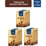 Tchibo Gold Selection Filtre Kahve 250 gr x 12 Adet - 1 Adet