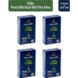 Tchibo Privat Kaffee Brazil Mild Filtre Kahve 250 gr x 4 Adet - Öğütülmüş