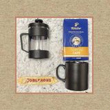 Tchibo Special 250 gr Siyah French Press Siyah Kupa Bardak Toblerone Çikolata Seti