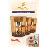 Tchibo X3 Gold Selection Çözünebilir Kahve 150 gr ve Pamuk - Granül
