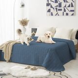 Tcksstex Su Geçirmez ve Kaymaz Köpek Yatak Örtüsü ve Evcil Hayvan Battaniyesi Kanepe Evcil Hayvan Yatak Örtüsü, Araba İnkontinans Yatak Koruyucuları Çoğu Kedi Köpek, Evcil Hayvan için Mobilya Kanepe