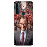 TCL 20se ile Uyumlu Silikon Kılıf, Canım Atam İzindeyiz Temalı, Darbe Emici, Çok Renkli
