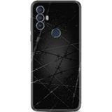 Tcl 30 Se Kilif Silikon Desen Dikenli Tel 1779 556609226