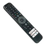 Tcl 55C655pro İle Uyumlu Qled Tv Kumandası-Mikrofonlu
