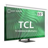 TCL 55C8L TV EKRAN KORUYUCU - Tcl 55" inç 139 ekran 55C8LGTV Google Smart QD-MiniLED TV KORUYUCU CAMI