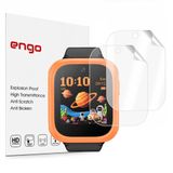 TCL Kids Watch K5 İle Uyumlu Ekran Koruyucu TPU, Tam Kaplayan Akıllı Çocuk Saat Koruması 2 Adet, Çizilmeye Dayanıklı Koruma MT50V