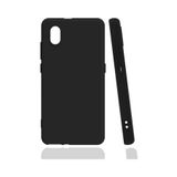 TCL L7 İle Uyumlu Kılıf Kamera Korumalı Silikon Rubber Arka Kapak Siyah