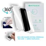 Tcl L7 Uyumlu Nano Ön Ekran + Full Arka Kaplama Set 360 Koruma Esnek İnce - Sandex - Epu Hd