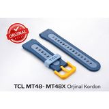 TCL Movetime MT48- MT48X Family Saat Mavi Renk Kordonu / Kayışı