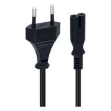 Tcl Ps5/ Ps4/ Ps3 / Xbox Series S-X Uyumlu 2 Pinli 1.5 Metre Güç Kablosu Teyp Fişi, Radyo Fişi, Led Tv Elektrik Fişi 2Pin Güç Kablosu