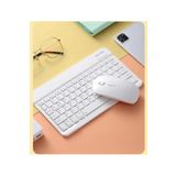 TCL TAB 10L Gen 2 10.1" Tablet Uyumlu Slim Şarjlı Türkçe Bluetooth Klavye ve Mouse Seti