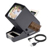 TCNEWCL 35 mm Slayt ve Film Görüntüleyici, Negatif Tarayıcı, Masa Üstü LED Işıklı Görüntüleme, 3X Büyütme, USB ile Çalışır