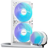 Tcomas LE100 240 mm Beyaz İşlemci Sıvı Soğutucu