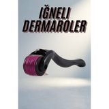 TCX Titanyum Uçlu Derma Roller 540 Iğneli 1 mm Cilt Bakım Aleti