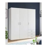 Tdesigno Akel 150 cm 3 Kapaklı 3 Çekmeceli Gardırop