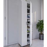 Tdesigno Albi Ayakkabılık - Çok Amaçlı Dolap - Kiler Dolabı - Banyo Dolabı - 60 Cm - Beyaz