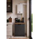 Tdesigno Bien Kombi Alt Dolabı – Kahve Köşesi - Çok Amaçlı Dolap - Erzak - Mutfak - Kiler Dolabı - 50 CM