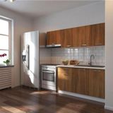 Tdesigno Ceviz Miray 200 cm Mutfak Dolabı