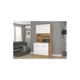 Tdesigno Çok Amaçlı Dolap-Mikrodalga-Erzak-Airfryer-Mutfak-Kiler Dolabı-Kahve Köşesi-Atlantik Çam