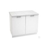 Tdesigno Defne Mutfak Alt Modül 80 Cm Beyaz Tezgah Dahil Değil