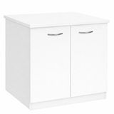 Tdesigno Fara Bulaşık Makinesi - Çamaşır Makinesi Alt Dolabı - 70 Cm - Beyaz