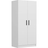 Tdesigno Hira 80 cm Beyaz Gardırop