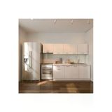 Tdesigno Nevra 260 CM Beyaz Mutfak Dolabı