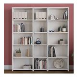 Tdesigno Oyku Kitaplık 130 cm beyaz