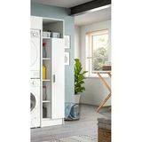 Tdesigno Sava Temizlik Malzeme Dolabı - Çok Amaçlı Dolap - Banyo Dolabı - 60 Cm