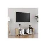 Tdesigno Tdesıgno Nur Televizyon Sehpası - Ünitesi -Kitaplık-Beyaz 108 Cm 3 Raflı