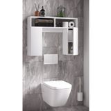 Tdesigno Uhde Klozet Arkası-Üstü-Banyo Dolabı-Çok Amaçlı