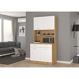 Tdesigno Yaz Çok Amaçlı Dolap-mikrodalga-erzak-airfryer-mutfak-kiler Dolabı-kahve Köşesi-atlantik Çam ATLANTİKÇAM-BEYAZ