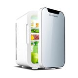 TDOO 20L Mini Buzdolabı, 24 Kutulu Seyahat Buzdolabı, Cam Panel, AC/DC12V Taşınabilir