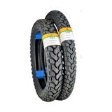 Tdt Tyres 110/90-18 ve 275-21 Tl Tubeles-Dubleks Motosiklet Lastik Seti