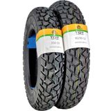 Tdt Tyres 350-10 Ve 90/90-12 Motosiklet Lastiği Tl (Tubeless - Dubleks)