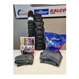 Tdt Tyres Set 460-18 Ve 300-21 Cross Ön/Arka Takım+ İç Lastikleri İle Birlikte