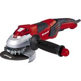 Te-Ag 125 Ce Devir Ayarlı Taşlama, Avuç Taşlama Makinesi, Elektrikli, 1100W, Kırmızı/siyah/gümüş