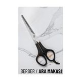 TE Dükkan Buğz Bx Berber Kuaför Ara Makası 17 cm