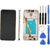 Te Huawei Mate 20 Lite Uyumlu Çıtalı Hk Lcd Ekran Dokunmatik Gold + Tamir Seti