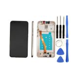 Te Huawei Mate 20 Lite Uyumlu Çıtalı Lcd Ekran Dokunmatik Gold + Tamir Seti