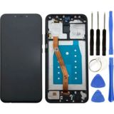Te Huawei Mate 20 Lite Uyumlu Çıtalı Lcd Ekran Dokunmatik Siyah + Tamir Seti