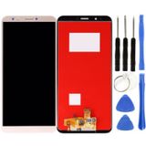 Te Huawei Y7 2018 Uyumlu A Kalite Lcd Ekran Dokunmatik Gold + Tamir Seti