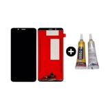 Te Huawei Y7 2018 Uyumlu Hk Lcd Ekran Dokunmatik Siyah + B7000