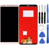Te Huawei Y7 2018 Uyumlu Servis Lcd Ekran Dokunmatik Gold + Tamir Seti