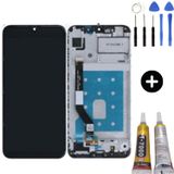 Te Huawei Y7 2019 Uyumlu Çıtalı A Kalite Lcd Ekran Dokunmatik + Montaj Seti